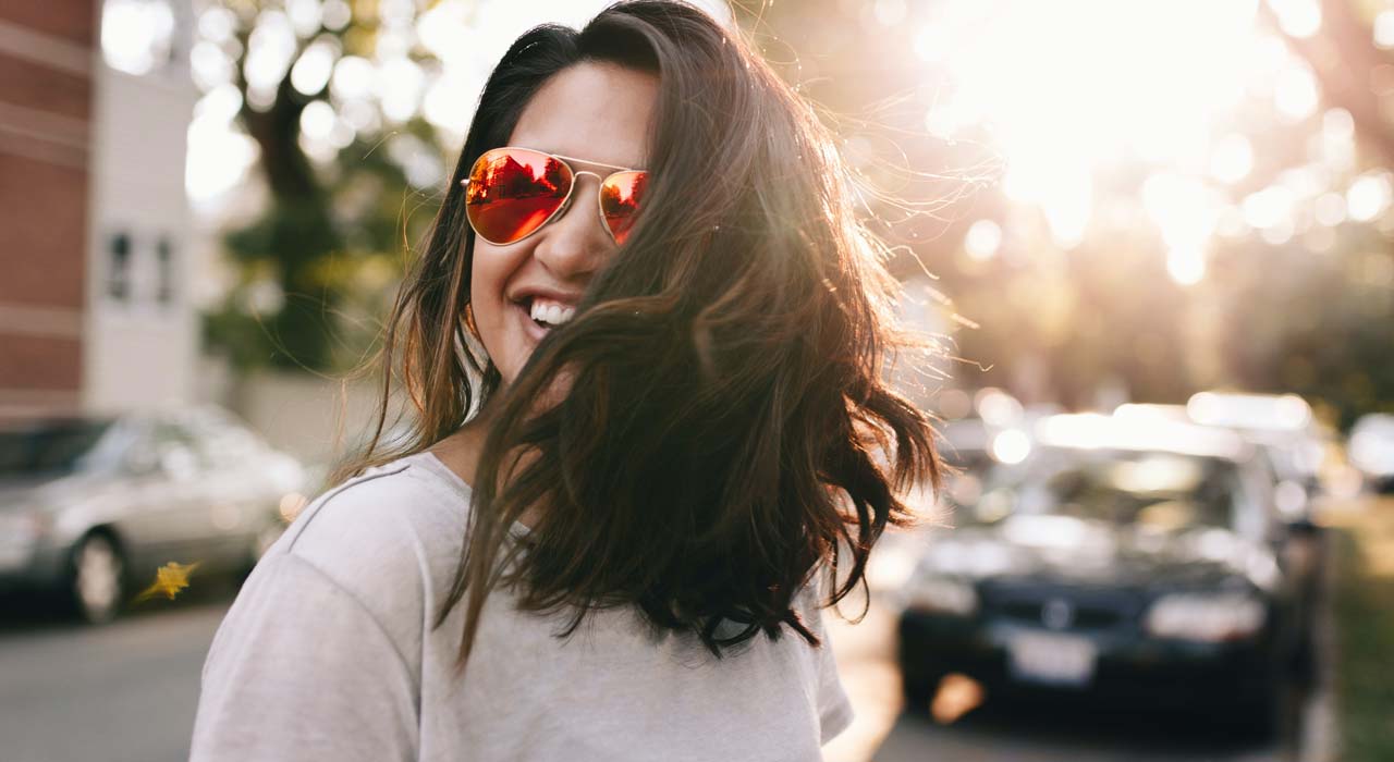 Girl from OKC With Porcelain Veneers - Candid