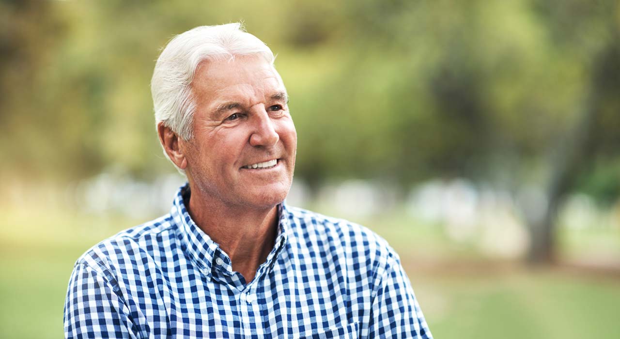 Older Man Who Has Benefited from OKC Dentures